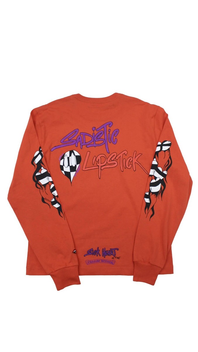 Chrome Hearts Matty Boy Sadistic Lipstick Long sleeve t Chrome Hearts Matty Boy Sadistic Lipstick Long sleeve t