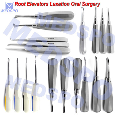 Dental Teeth & Root Luxating Elevators Luxation Root Elevators Oral Surgery Tool