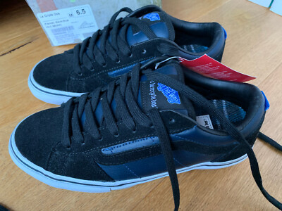 Vans La Cripta Dos Flannel Black/Blue Size 38.5 US 6.5 UK 5.5 NEW 98U54O NEW Knu