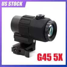 G45 Magnifing Sight 5X with Switch to Side Quick Detach QD Mount Hunting