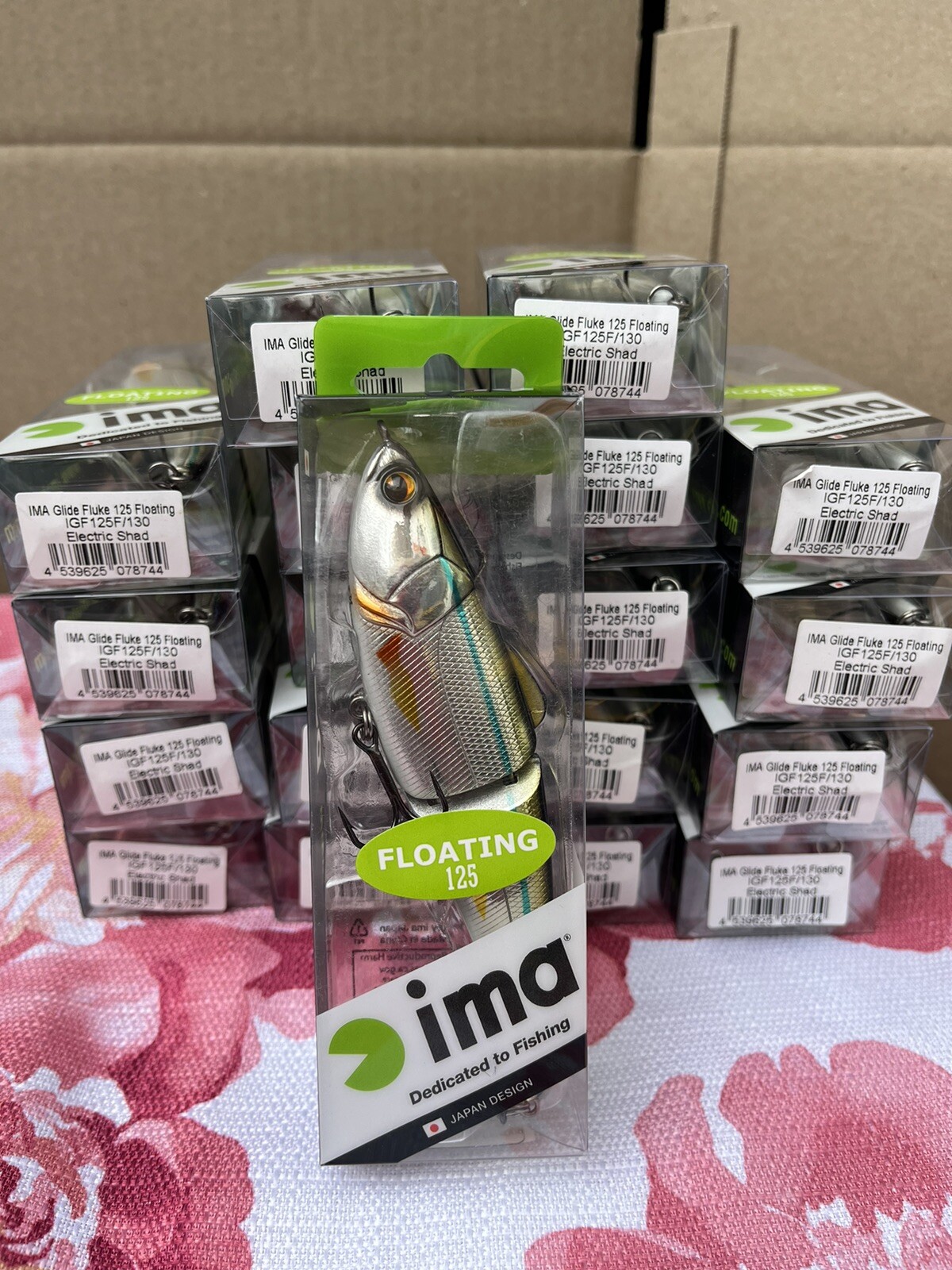 Ima Glide Fluke Glide Bait 125 Floating Electric shad eBay