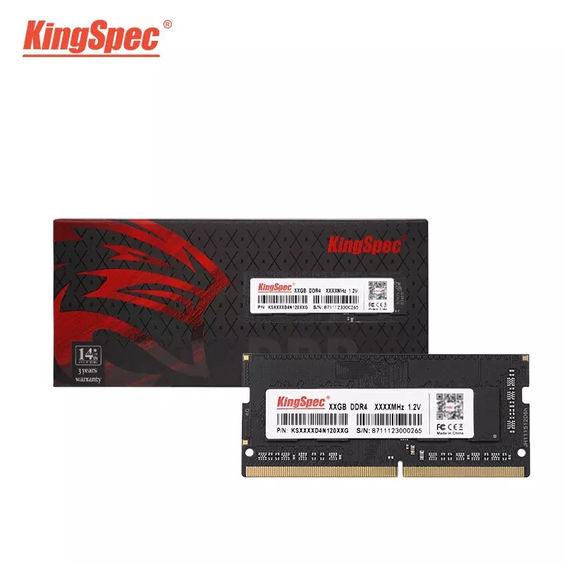 KingSpec DDR4  RAM SODIMM 4GB-8GB-16GB-32GB - 2666MHz For Laptop - Image 2 of 4