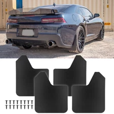 4Pcs Rally Mud Flaps Splash Guard Front Rear Mudguard For Chevrolet Chevy Camaro