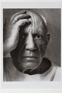 Kunst-Postkarte PABLO PICASSO 1954 by Arnold Newman