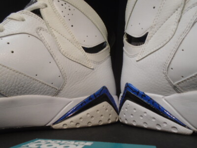 NIKE AIR JORDAN VII 7 RETRO DMP ORLANDO MAGIC WHITE BLUE BLACK
