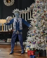 NEW 2023 6 FT JACK FROST  Animatronic Christmas