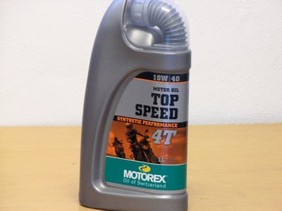 Motorex Top Speed 4T  10W/40 synthetisches 4 Taktmotoröl 1 L 