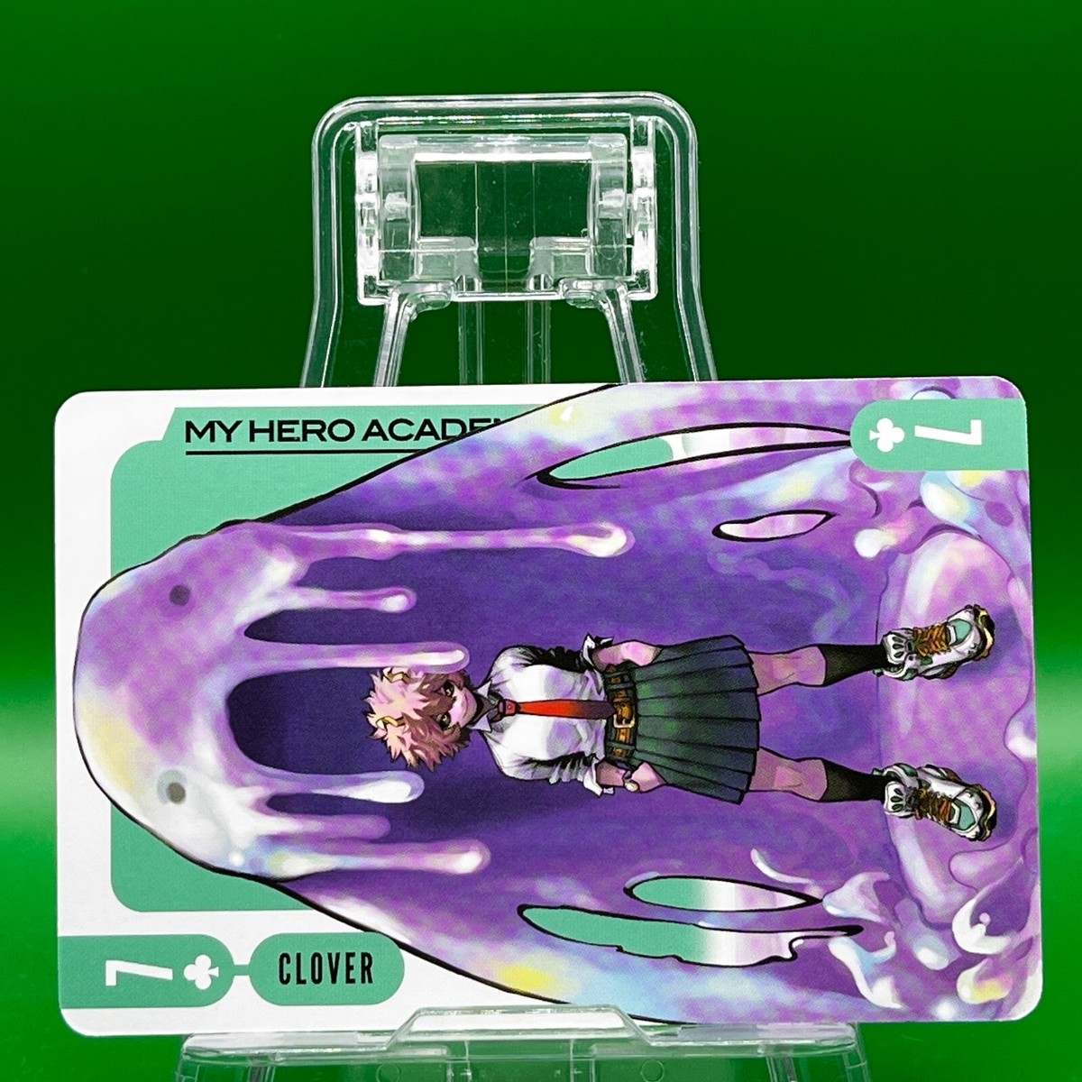Mina Ashido My Hero Academia Clover 7 Collectable Playing Card TCG