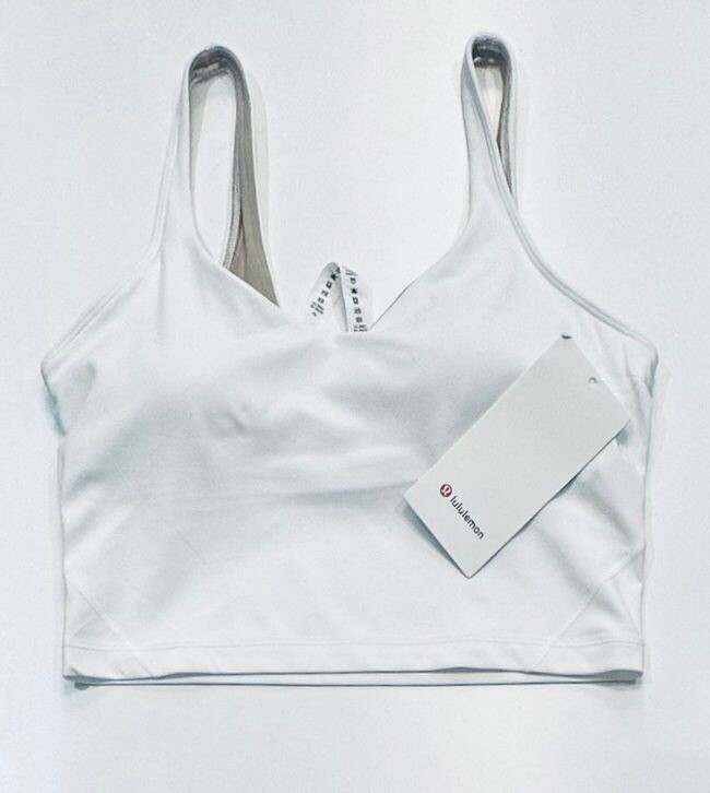lululemon - lululemon ルルレモン Align Tank White Lululemon Align Tank Top - White - lulu fanatics