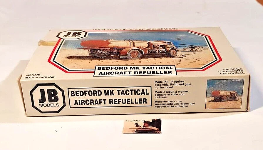 Costruction Kit JB Models Bedford MK Aircraft Refueller plastica scala 1:76 - Immagine 3 di 4
