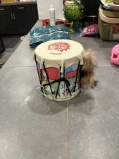 Vintage Canada Souvenir Native Canadian Drum