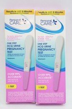 2-Pack Personal Care One Step HCG Urine Pregnancy Test 99  Accurate Exp 11/26