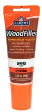 Elmer's E855 Carpenter's Wood Filler, 3.25-Ounce Tube, White 3.25 Oz,