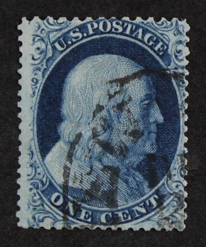 CKStamps: US Stamps Collection Scott#24 1c Franklin Used