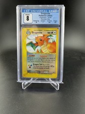 2002 POKEMON EXPEDITION DRAGONITE #9/165 RARE REVERSE HOLO CGC 8 OLD LABEL