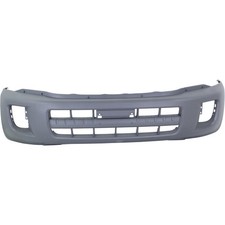 Bumper Cover For 2001-2003 Toyota Rav4 W Fog Light Holes Front Plastic Textured