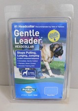 PetSafe Gentle Leader Headcollar XL over 130 lbs No Pull Dog Training BLUE NOS