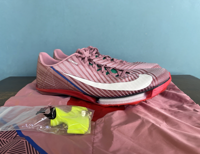 Nike Air Zoom Maxfly 2 Armory Pack Red Track Spikes Men's Size 8.5
