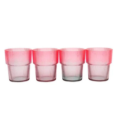 Gartenhaus von Navigate Coconut Grove Ombre 4er Set Stapelbecher