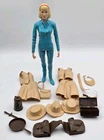 VINTAGE 1965 Louis Marx Jane West Action Figure Johnny West Series Accessories