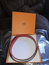 Hermes Reversible Strap/Belt, NO BUCKLE But Does Include Box