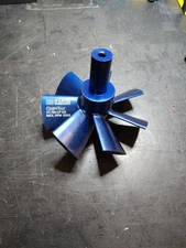 BIG KAISER Chip Fan 3/4" Shank, 5" Dia., 12000 RPM Max.  Very Good Condition.