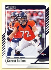 2024 Panini Donruss Football Garett Bolles card #204 Denver Broncos