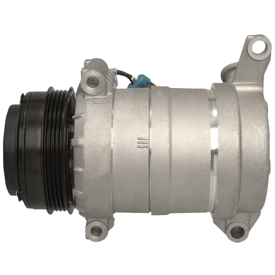 A/C AC Compressor For 00-02 GMC Yukon XL 1500 with Clutch One Bolt Hose Mounting - Image 3 of 4