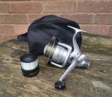 Keenets Course Fishing Reel + Spare Spool & Reel Case River Match Carp Pool 