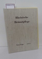 Rheinische Heimatpflege 1992 29. Jahrgang 4 H...
