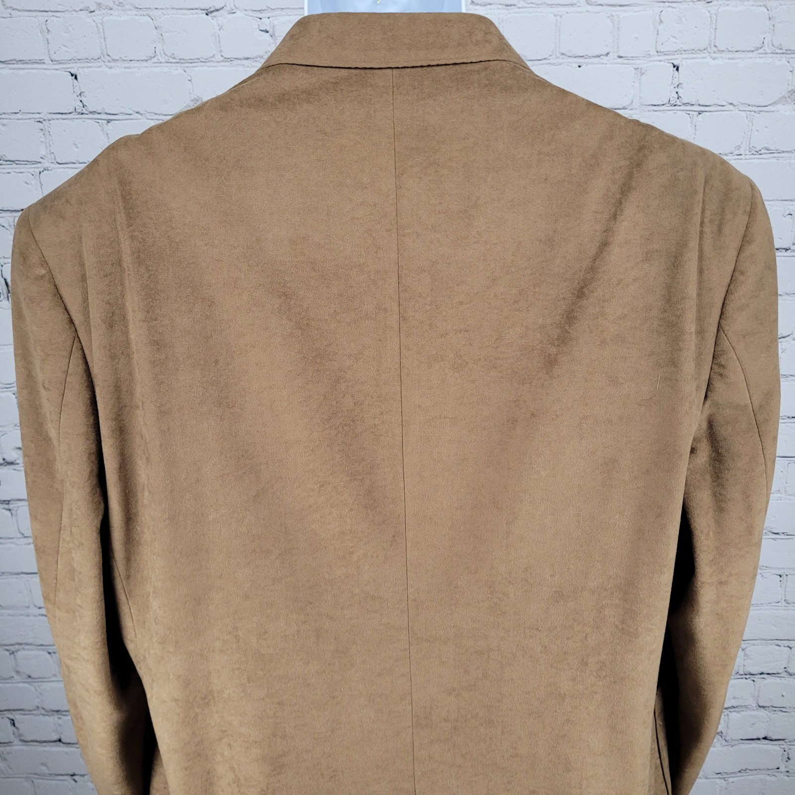 VTG McGregor Brown Microfiber 2 Button Single Ven… - image 9