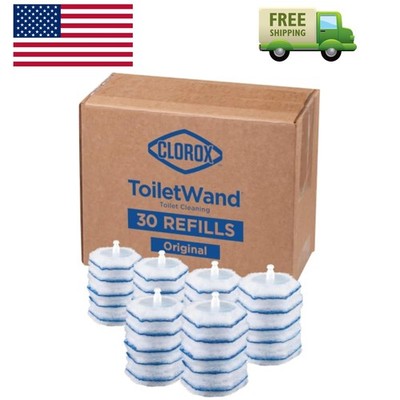 ToiletWand Disinfecting Refills, Disposable Wand Heads, 30 Count Package May ...