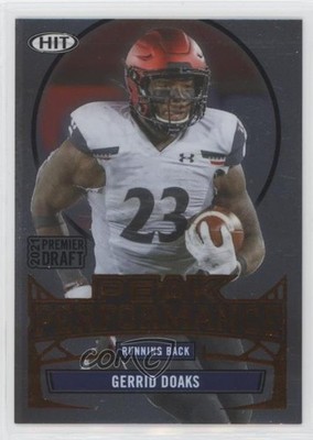 2021 Sage Premier Draft Peak Performance Copper Gerrid Doaks #PK-GD 2qw