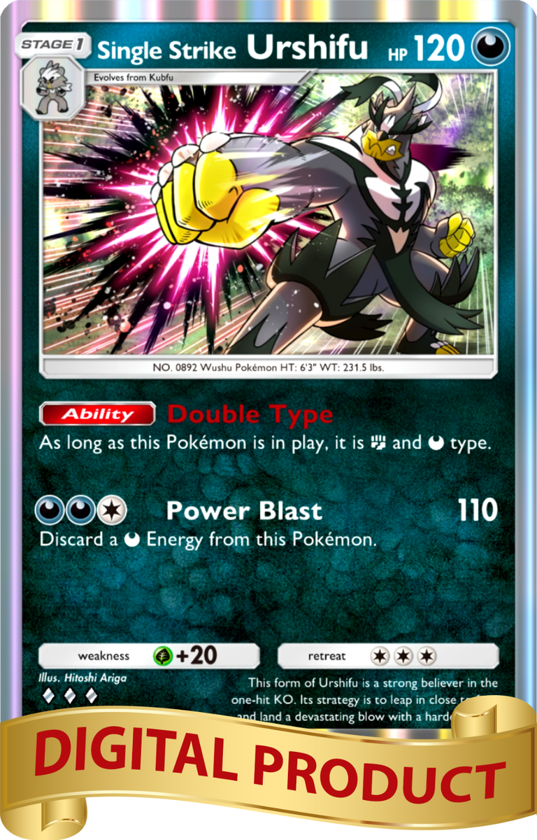 single strike pokemon cards Single Strike Urshifu V 85/163 Battle Styles Ultra Rare Holo Pokemon TCG
