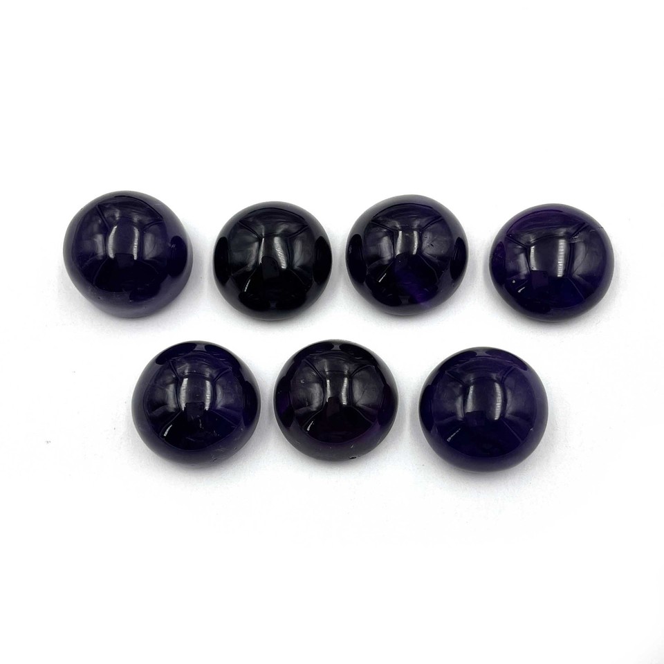 Cabochon Naturel En Nellite Jaune Flashy - 31 Carats, Forme Ronde - Origine Inde