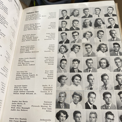1952 Wake Forest College Howler Wake Forest North Carolina Annual Yearbook - Picture 7 of 9