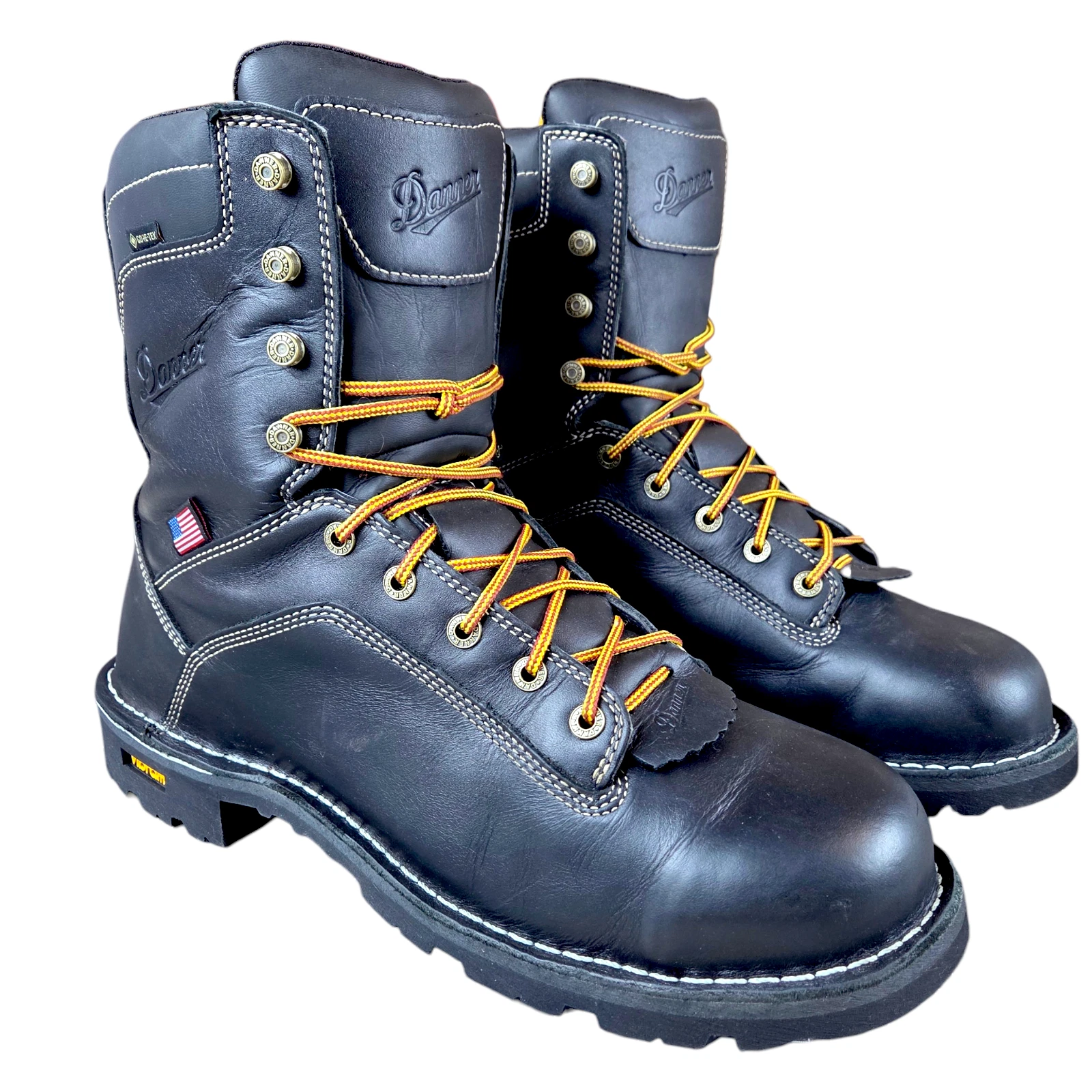 Danner Quarry Alloy Toe 8" GORE-TEX WP Work Boots Made in USA Men's Size 12 D
Opens in a new window