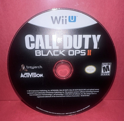 Activision Call of Duty: Black Ops II Nintendo Wii U 2012 M NTSC-U/C
