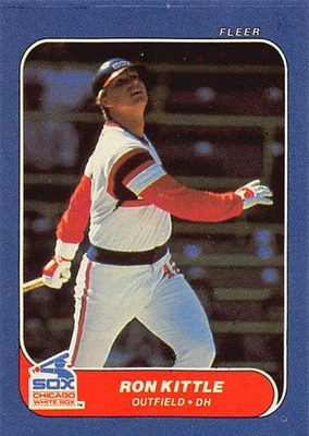 Ron Kittle 1986 Fleer Classic Miniatures 45 Chicago White Sox Baseball Card - Image 1 of 2
