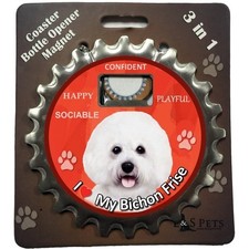 I Love my Dog Magnetic Bottle Opener - Choose your Breed Buy More  Save  