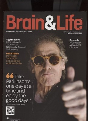 BRAIN & LIFE OCTOBER/NOVEMBER 2023: PARKINSON'S: RICHARD LEWIS /ILLUSTRATED ...