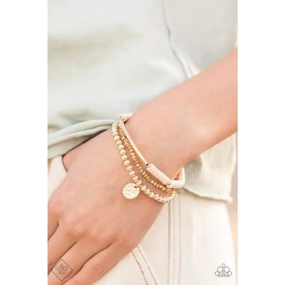Paparazzi | Terraform Trendsetter - Gold Bracelet