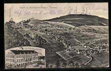 Ansichtskarte Niederreifenberg, Hotel-Restaurant Frankfurter Hof, Panorama 1915 