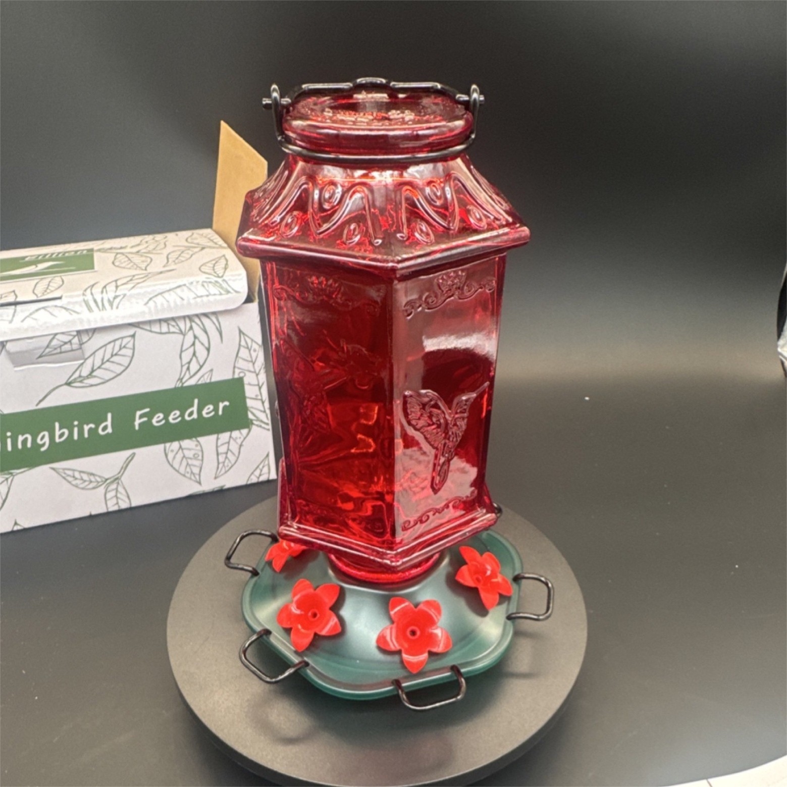 With 4 Stations, Flower Ports, Hanging Mount