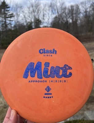NEW Clash Discs Hardy Mint Orange With Blue Stamp 173g 4/3/0/3