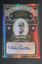 2004 Playoff Absolute Steve Carlton Marks of Fame Auto Spectrum /25 DA559