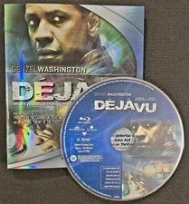 Deja Vu (2006) (Blu-ray, 2006) DISC + ARTWORK ONLY 