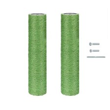 SHENGOCASE 2-Pack Cat Tree Replacement Post 15.75" L, 2.75"  Green Cat Scr