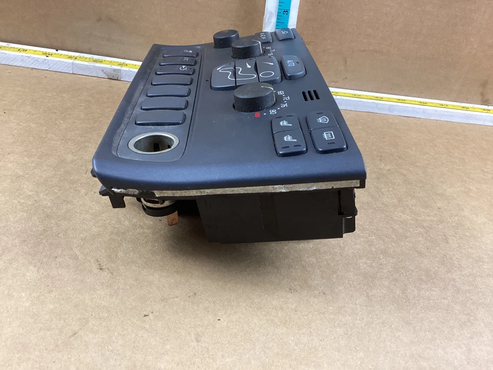 Interruptor de control de temperatura del calentador de aire acondicionado Volvo S80 1999-2000 OEM Foto 4 de 4