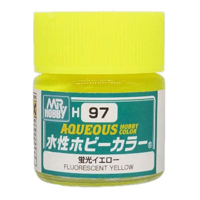 FLUORESCENT YELLOW GLOSS ml 10 Pz.6 Gunze Colori ed Accessori -D- Neues Modell
